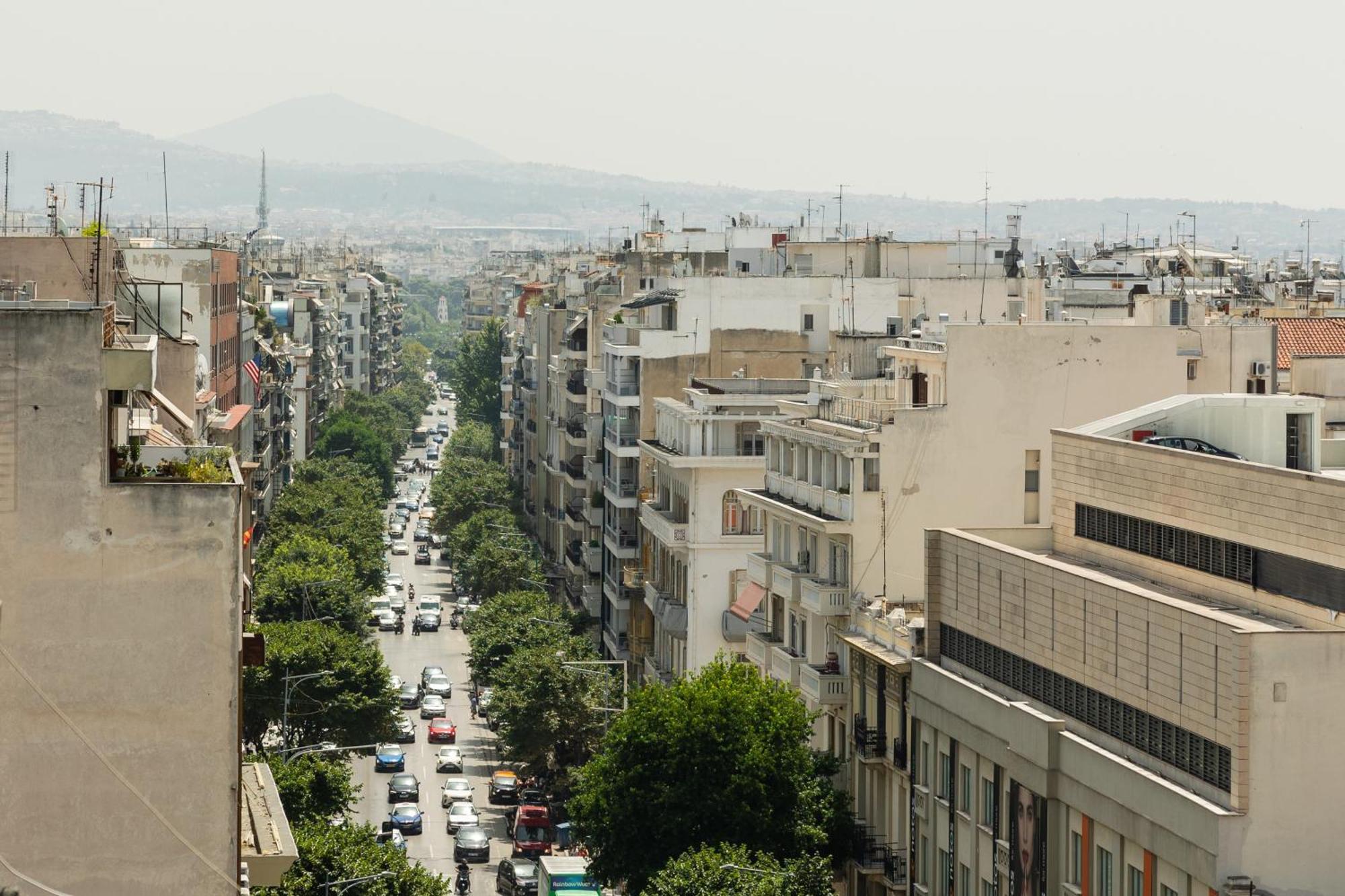 Rooftop Tsimiski Apartment Thessaloniki Buitenkant foto
